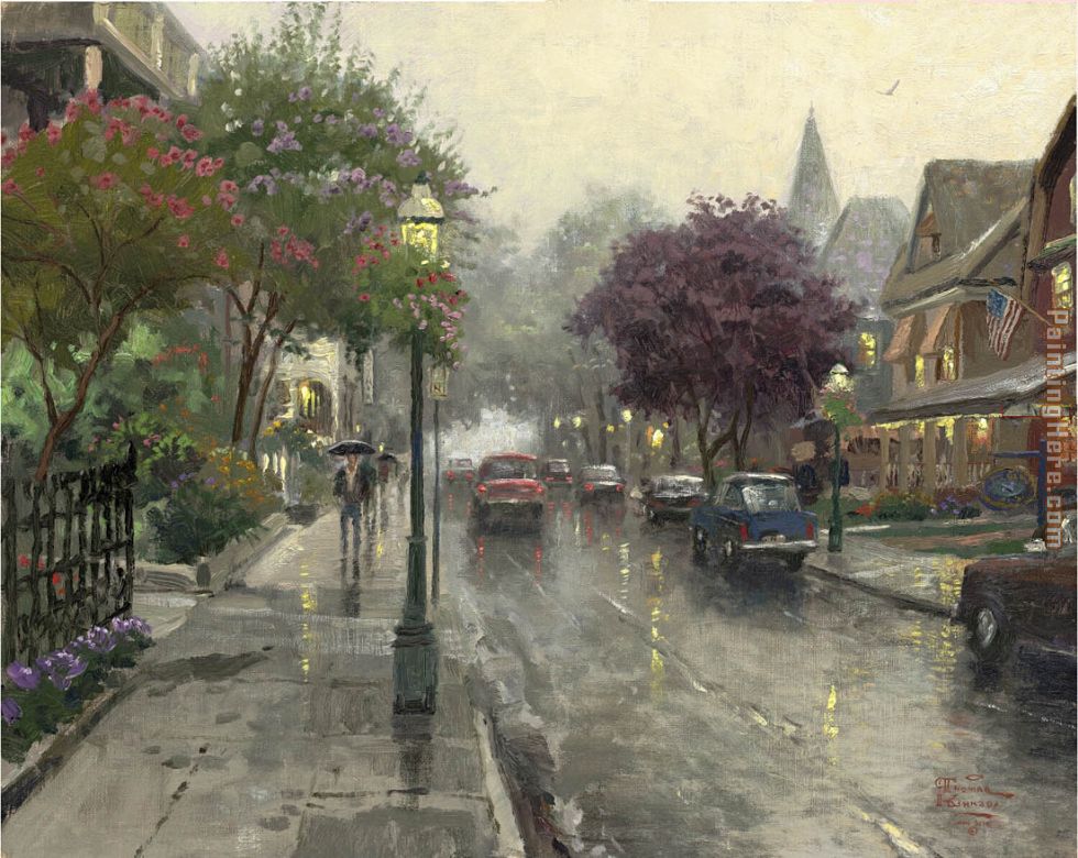 Thomas Kinkade Jackson Street, Cape May
